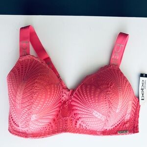 NWT Bebe pink bra